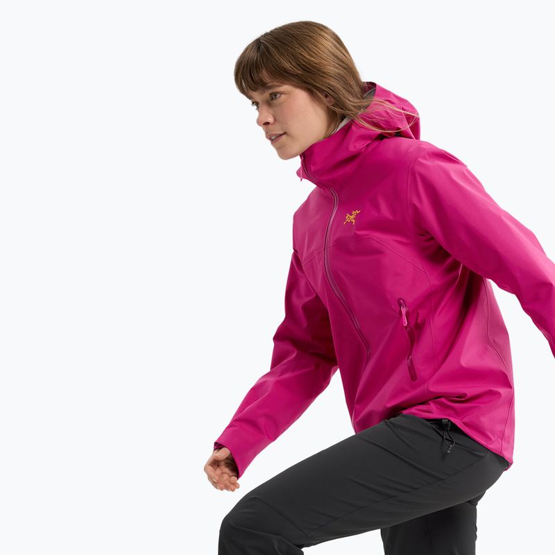 Куртка-дощовик жіноча Arc'teryx Beta amaranthus/edziza 4