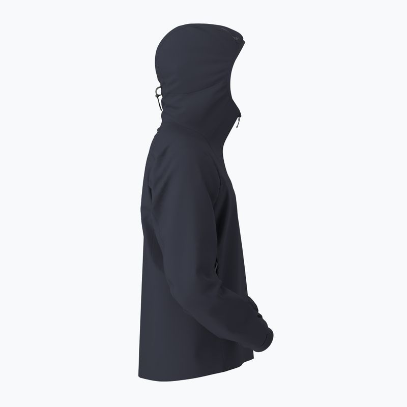 Куртка гібридна чоловіча Arc'teryx Epsilon Insulated Hoody black sapphire 3