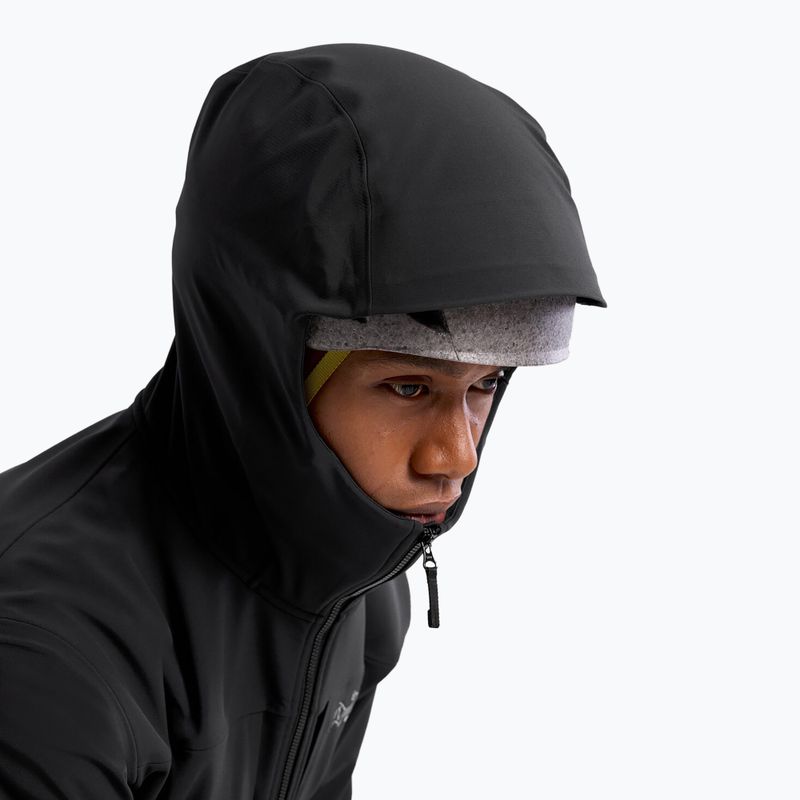 Куртка софтшел чоловіча Arc'teryx Gamma MX Hoody black 5