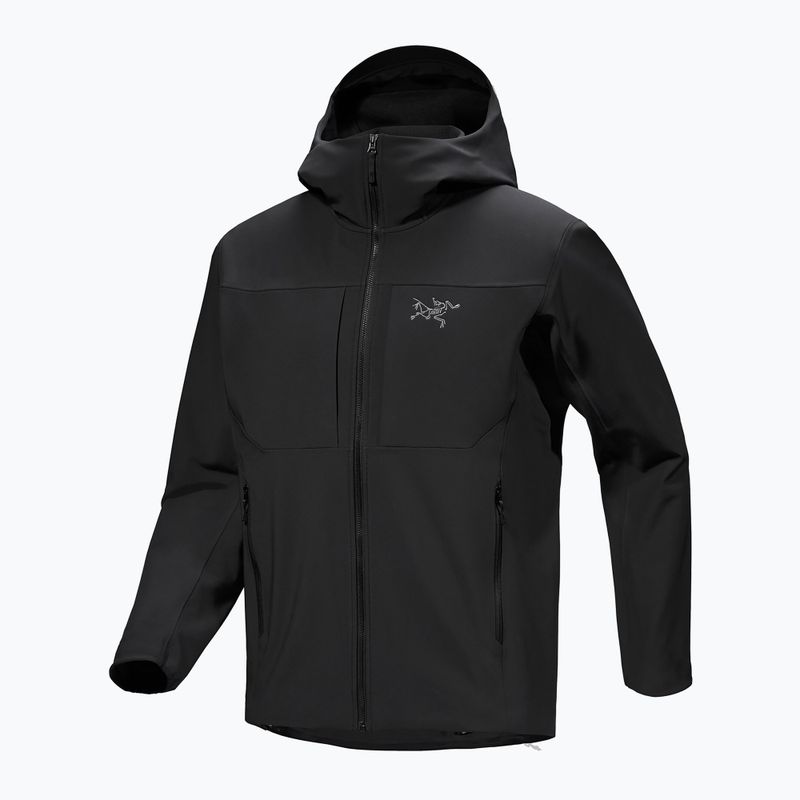 Куртка софтшел чоловіча Arc'teryx Gamma MX Hoody black 7