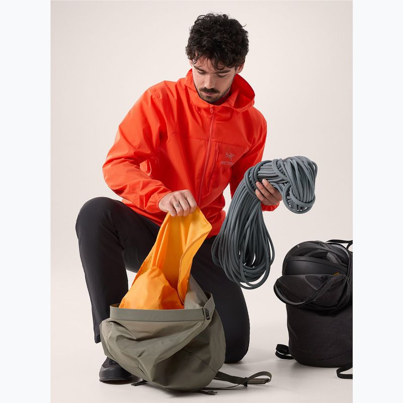 Куртка-вітровка чоловіча Arcteryx Squamish Hoody solaris 5