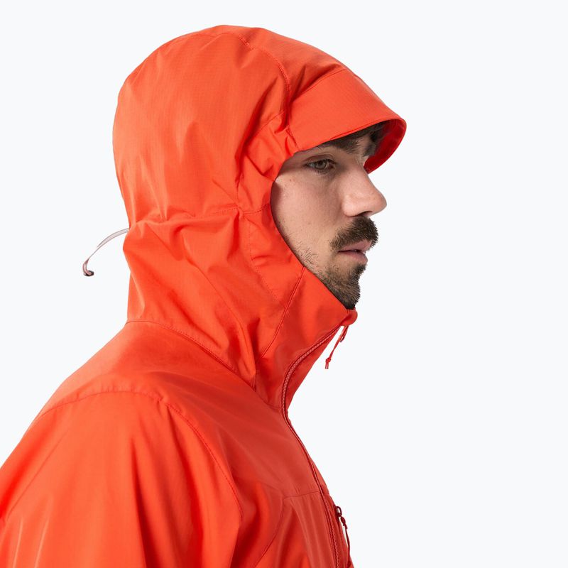 Куртка-вітровка чоловіча Arcteryx Squamish Hoody solaris 6