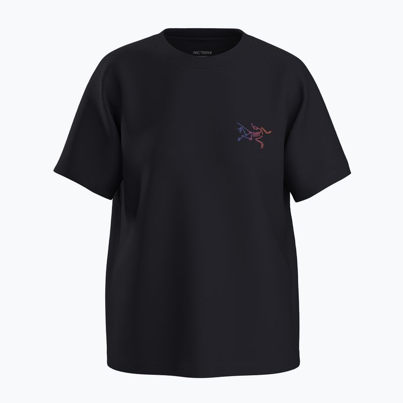 Футболка жіноча Arcteryx Kragg Cotton Little Bird Crew black/multi 8