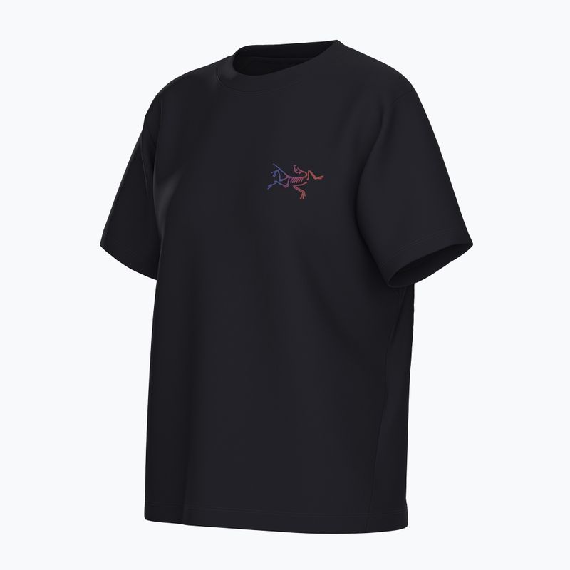 Футболка жіноча Arcteryx Kragg Cotton Little Bird Crew black/multi 10