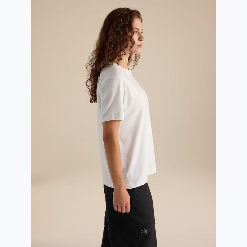 Футболка жіноча Arcteryx Kragg Cotton Little Bird Crew white light/white 4