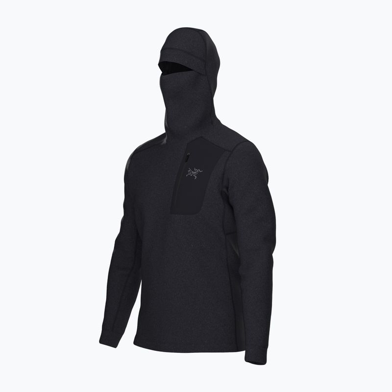 Кофта трекінгова чоловіча Arcteryx Rho LT Hoody black 3