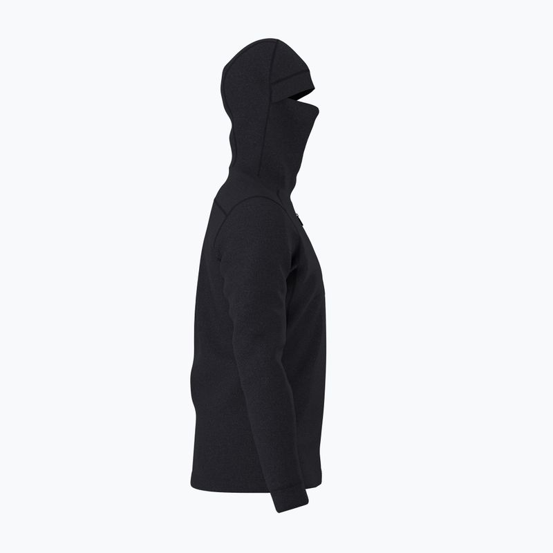 Кофта трекінгова чоловіча Arcteryx Rho LT Hoody black 4
