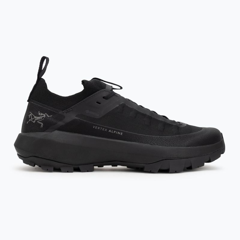 Кросівки гірські чоловічі Arcteryx Vertex Alpine GTX black/black 2