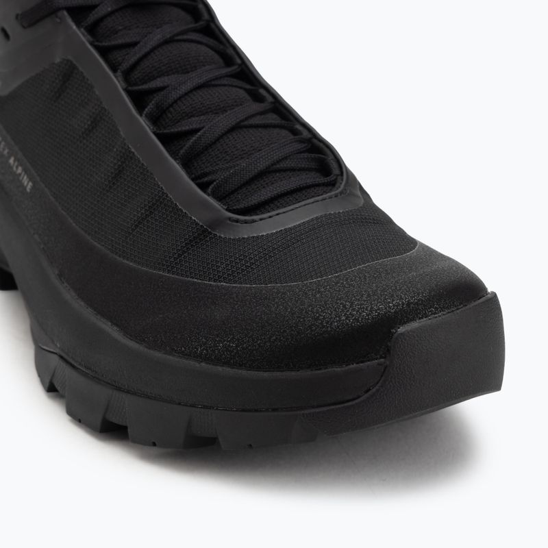 Кросівки гірські чоловічі Arc'teryx Vertex Alpine GTX black/black 7
