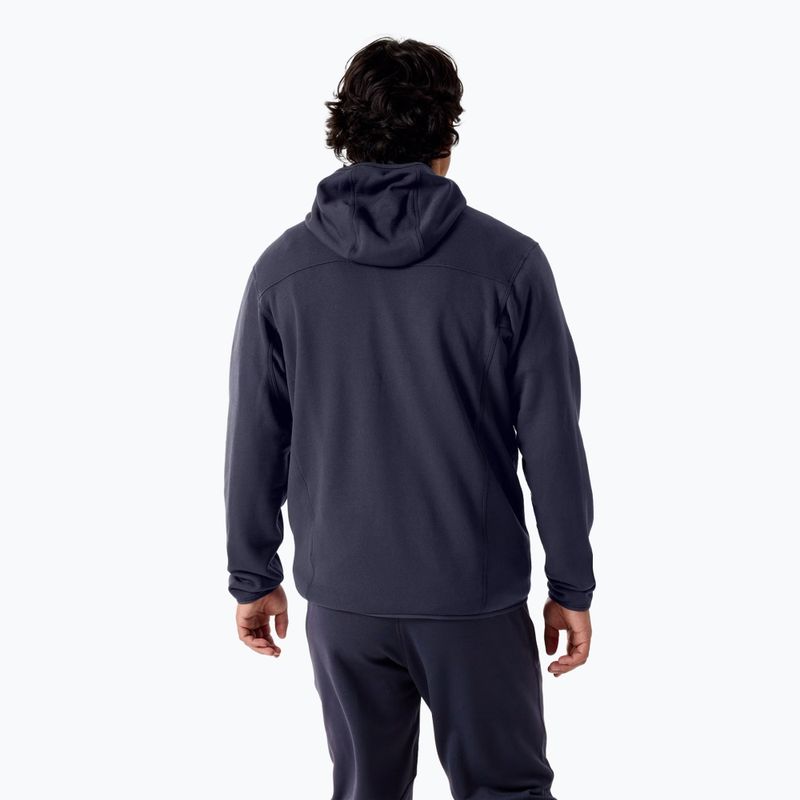Кофта трекінгова чоловіча Arc'Teryx Kyanite Hoody black sapphire 2