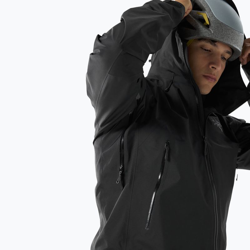Куртка-дощовик чоловіча Arcteryx Beta SL black 5