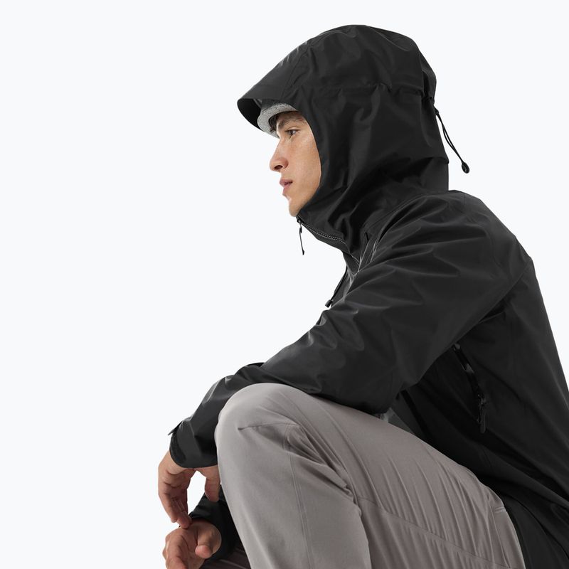 Куртка-дощовик чоловіча Arcteryx Beta SL black 6
