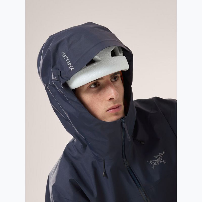 Куртка-дощовик чоловіча Arcteryx Beta SL black sapphire 5