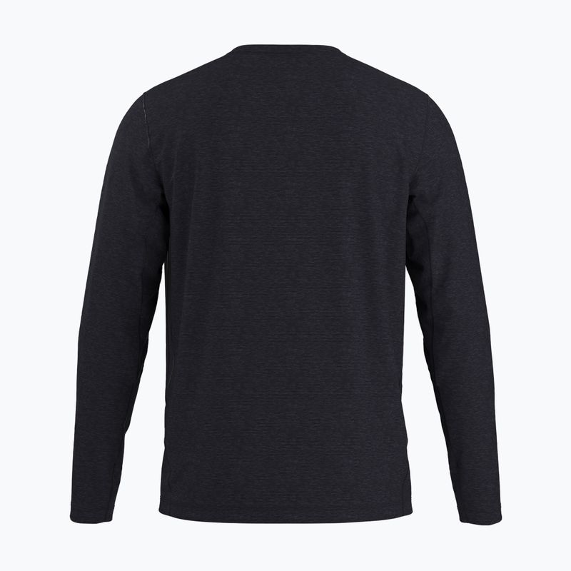 Лонгслів трекінговий чоловічий Arc'teryx Cormac Crew black heather 6