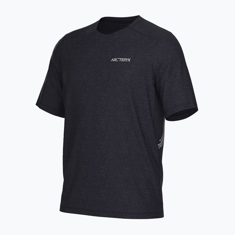 Футболка трекінгова чоловіча Arc'teryx Cormac Arc'bird Logo black heather 3