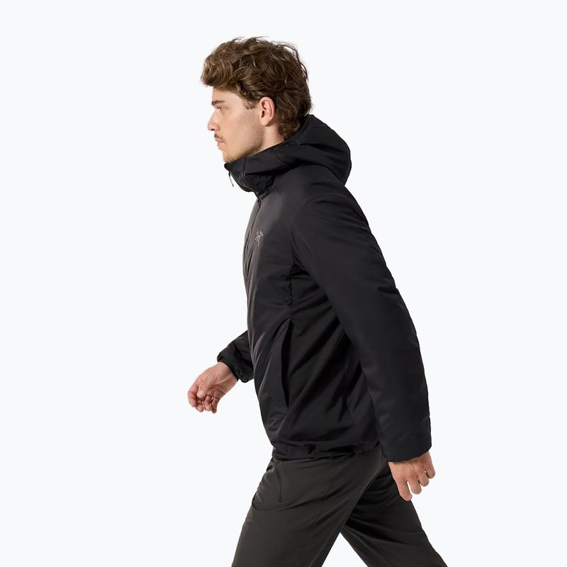 Куртка утеплена чоловіча Arc'teryx Atom Hoody black 3