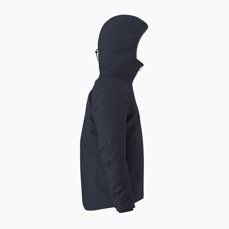 Чоловіча утеплена куртка Arcteryx Atom Hoody чорний сапфір 4