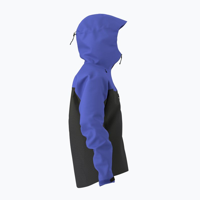 Чоловічий дощовик Arcteryx Alpha electra / чорний сапфір 4