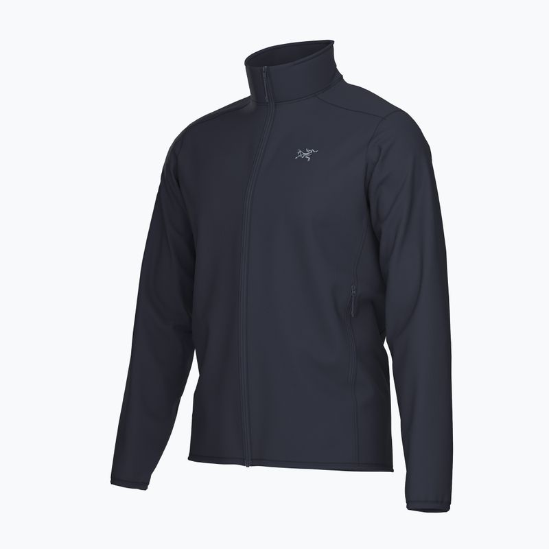 Кофта трекінгова чоловіча Arcteryx Kyanite Lightweight black sapphire 3