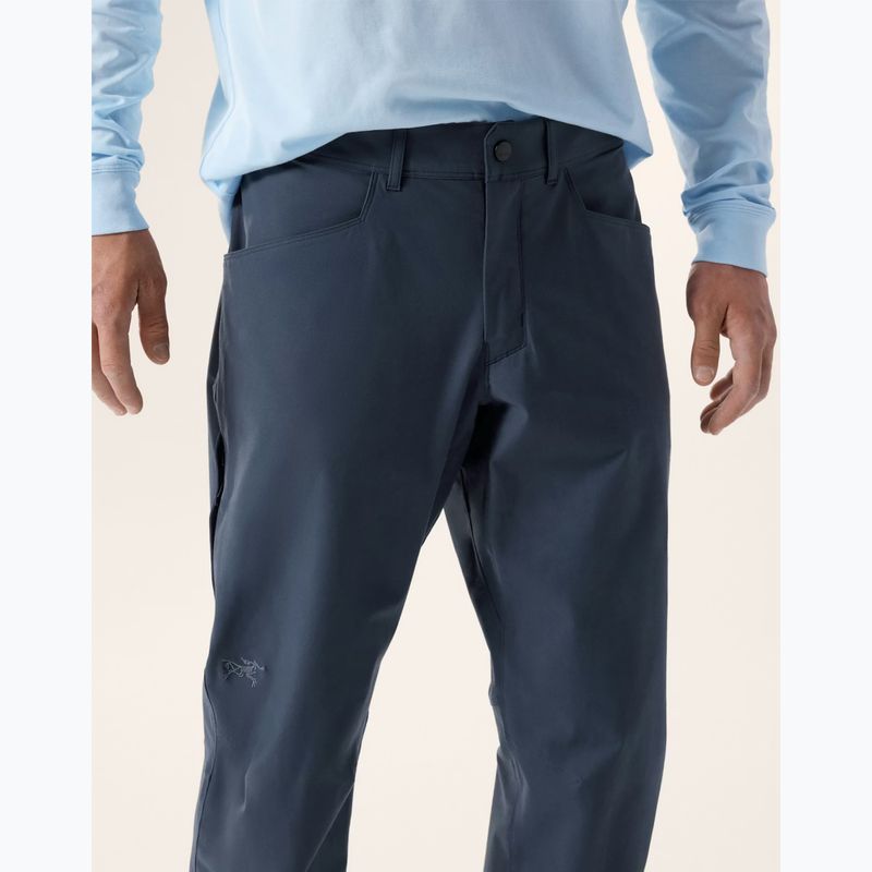 Штани трекінгові чоловічі Arcteryx Kragg Cotton black sapphire 6