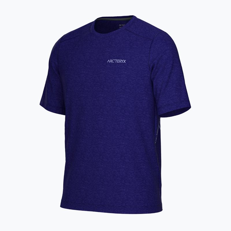 Футболка трекінгова чоловіча Arc'teryx Cormac Arc'bird Logo soulsonic heather / moonstone 3