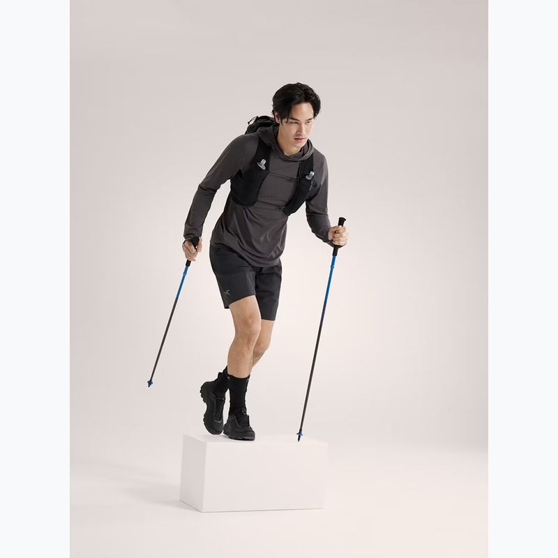 Лонгслів чоловічий Arc'teryx Cormac Hoody black heather 6
