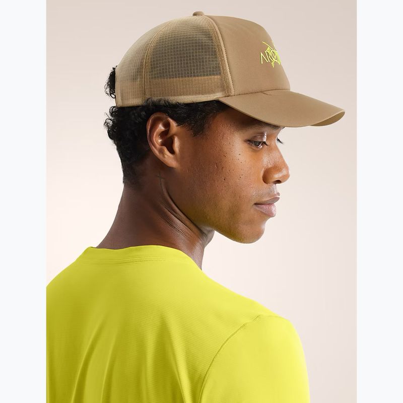 Кепка з козирком Arc'teryx Bird Word Trucker canvas/euphoria 5