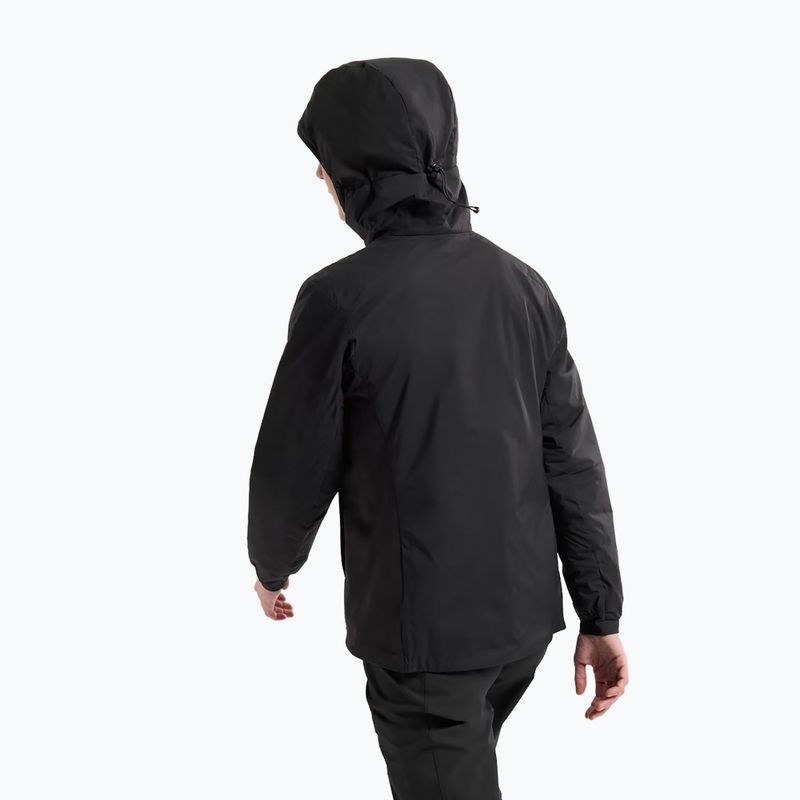 Жіноча утеплена куртка Arc'teryx Atom Hoody чорна 2