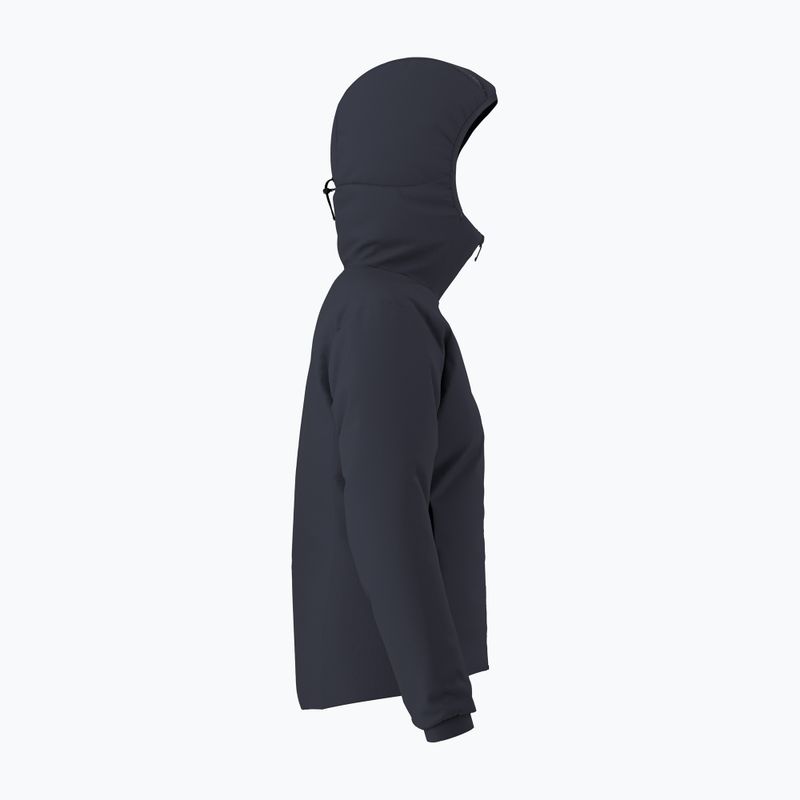 Жіноча утеплена куртка Arc'teryx Atom Hoody чорний сапфір 4