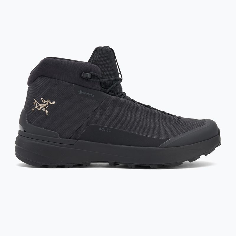 Кросівки туристичні чоловічі Arcteryx Kopec Mid GTX black/black 2