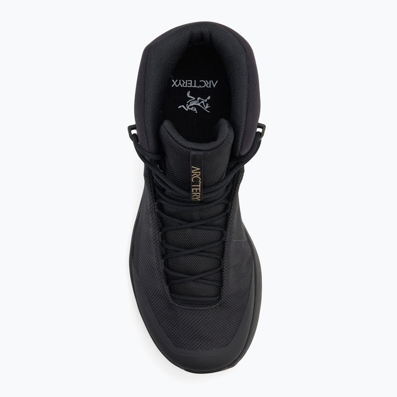 Кросівки туристичні чоловічі Arcteryx Kopec Mid GTX black/black 5