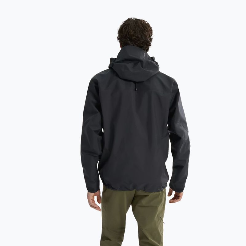 Куртка дощовик чоловіча Arcteryx Beta AR black 3
