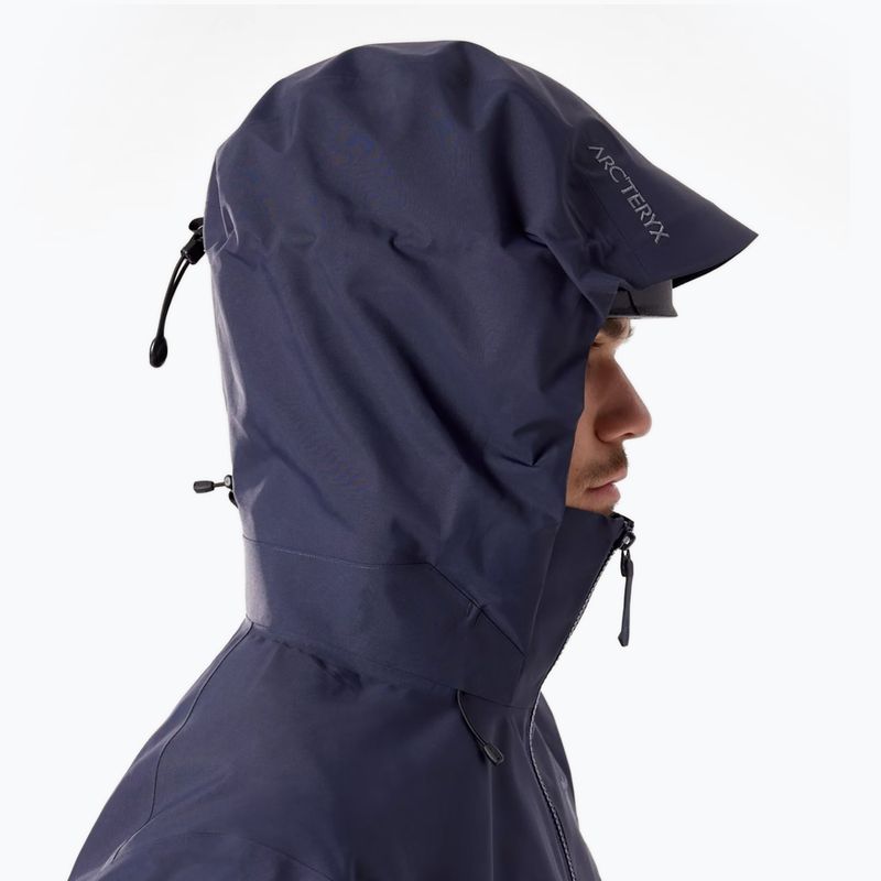 Чоловіча дощовикова куртка Arc'teryx Beta AR чорний сапфір 4