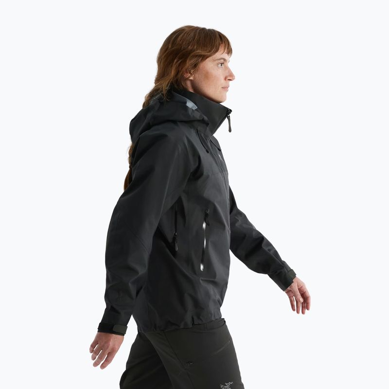 Куртка дощовик жіноча Arc'Teryx Beta AR black 3