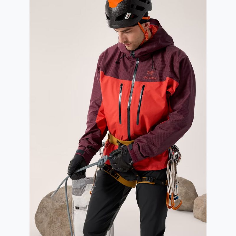 Чоловіча дощовик Arc'teryx Alpha mars/dynasty 8