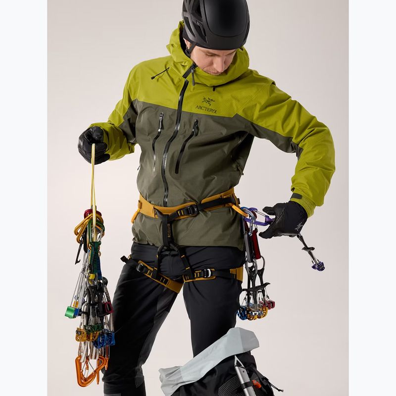 Куртка-дощовик чоловіча Arcteryx Alpha olive moss/tatsu 10