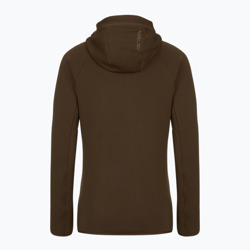 Кофта трекінгова жіноча Arc'Teryx Kyanite Hoody carob 2