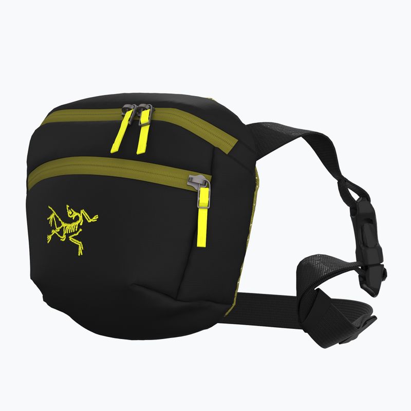 Сумка-бананка Arc'teryx Mantis 1 1,5 л black/olive moss 2