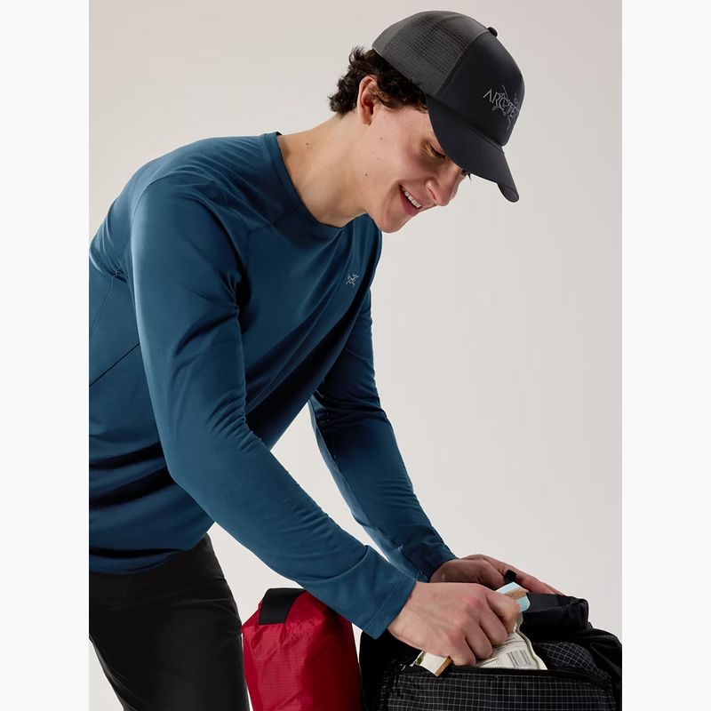 Чоловіча трекінгова лонгслів Arc'teryx Cormac Crew nightscape heather 4