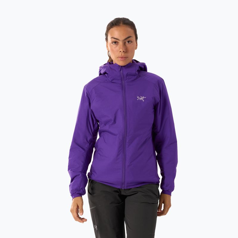 Жіноча утеплена куртка Arc'teryx Atom Hoody azalea