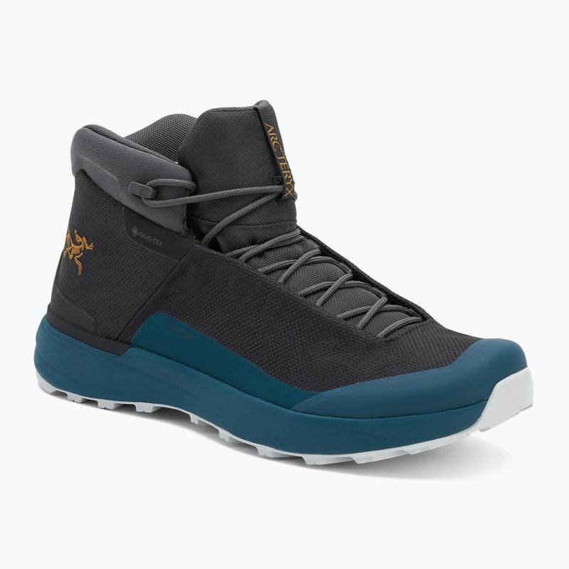 Кросівки туристичні чоловічі Arc'teryx Kopec Mid GTX black/nightscape
