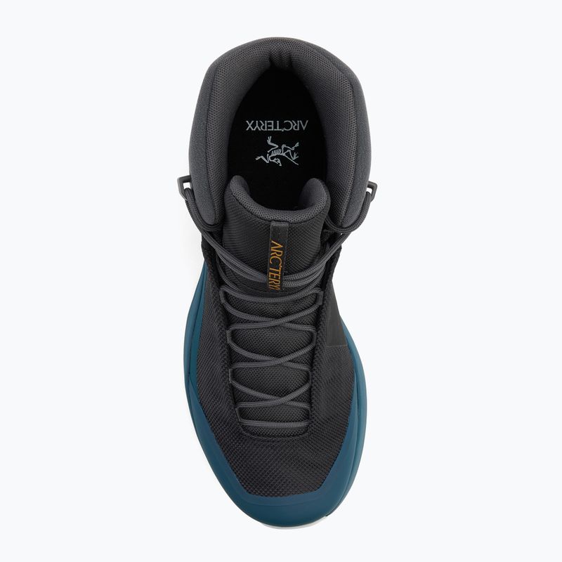 Кросівки туристичні чоловічі Arc'teryx Kopec Mid GTX black/nightscape 5