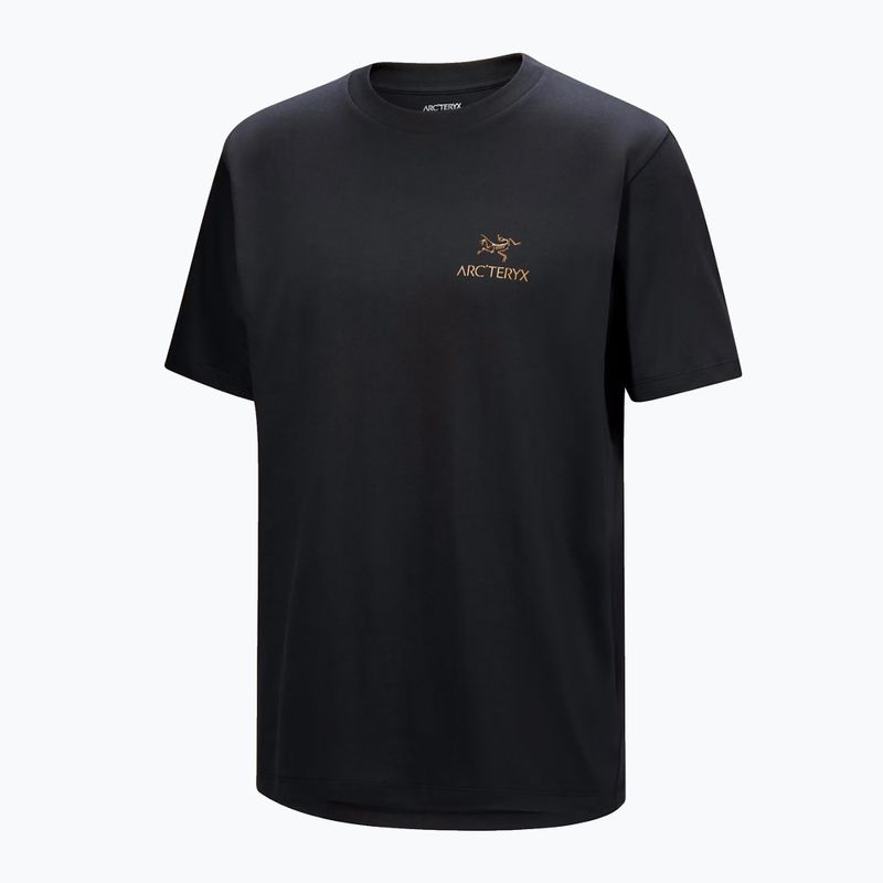 Футболка чоловіча Arc'teryx Kragg Sl Cotton Bird Word 24k black 5