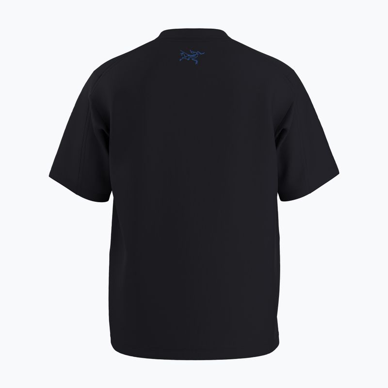 Футболка чоловіча Arcteryx Kragg Cotton Lithographica black 2