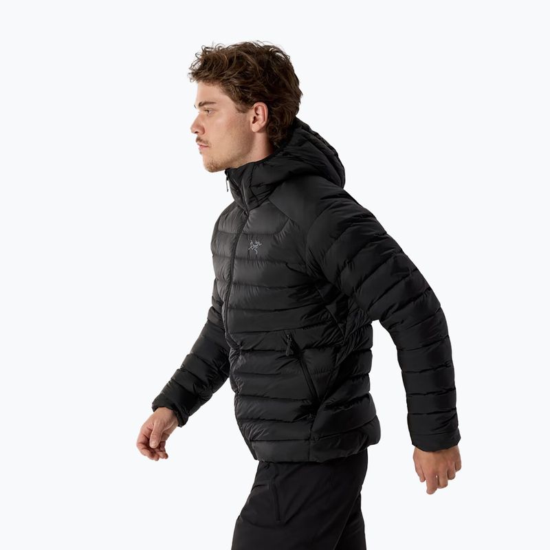 Чоловіча утеплена куртка Arc'Teryx Cerium Hoody black 3