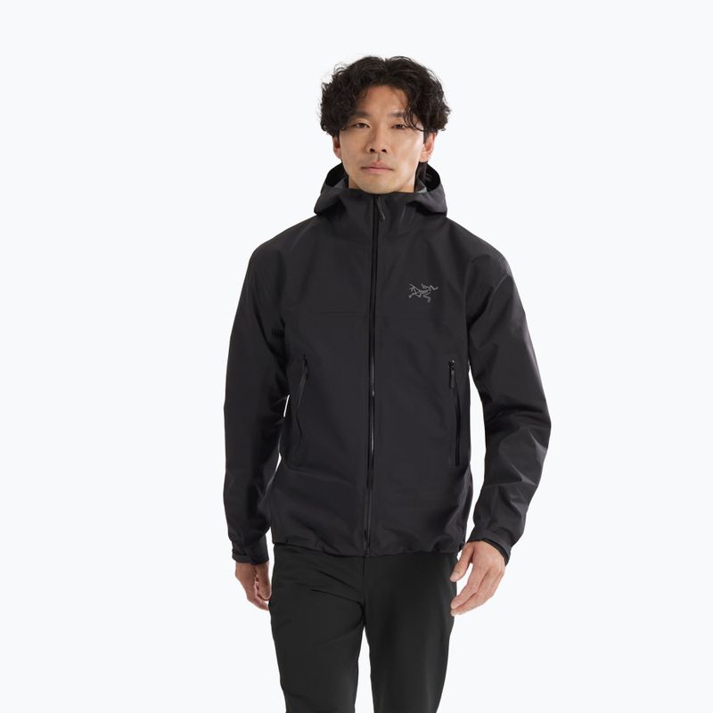 Куртка дощовик чоловіча Arc'teryx Beta black