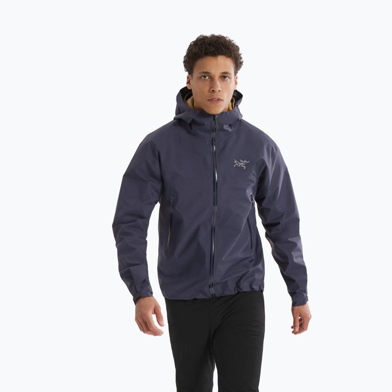Куртка дощовик чоловіча Arc'teryx Beta black sapphire