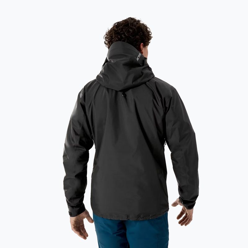 Куртка дощовик чоловіча Arcteryx Beta SL black 2