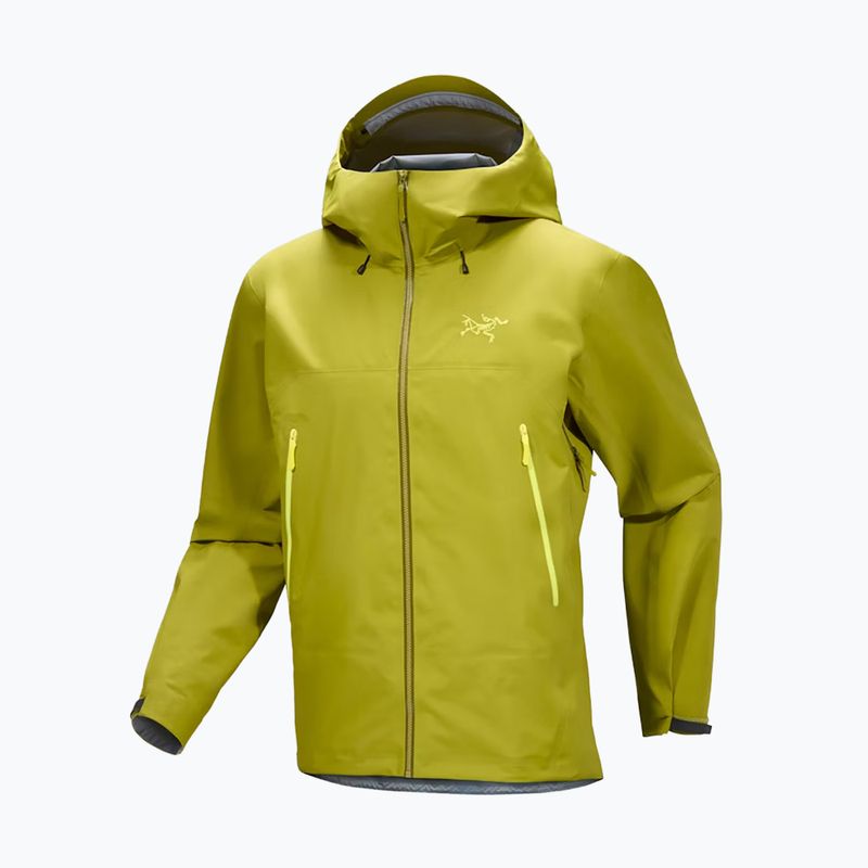 Куртка дощовик чоловіча Arcteryx Beta SL olive moss/euphoria 6