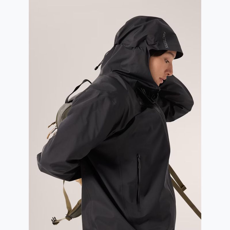 Куртка дощовик жіноча Arcteryx Beta black 5